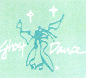 Ghost Dance Logo by Leigh Ann Ellis Design